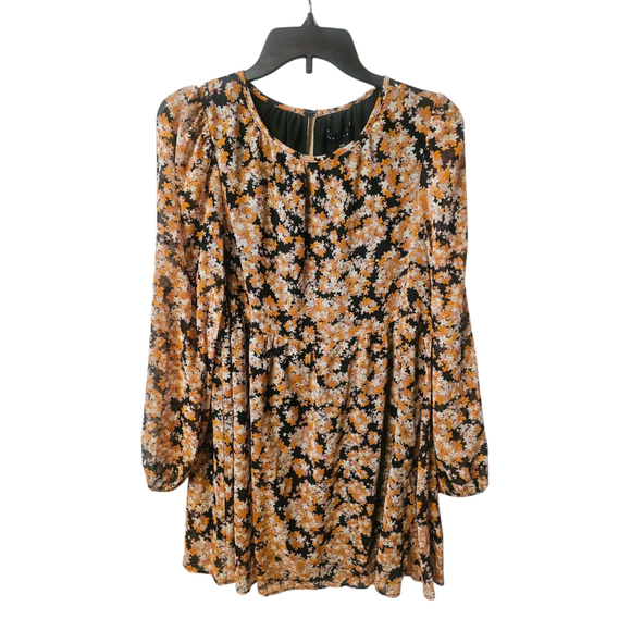 Sanctuary Dresses & Skirts - Sanctuary Sylviah Babydoll Dress NWT Harvest Floral Mini XXS